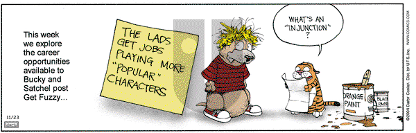 Get Fuzzy - Tuesday November 23, 2004 Comic Strip