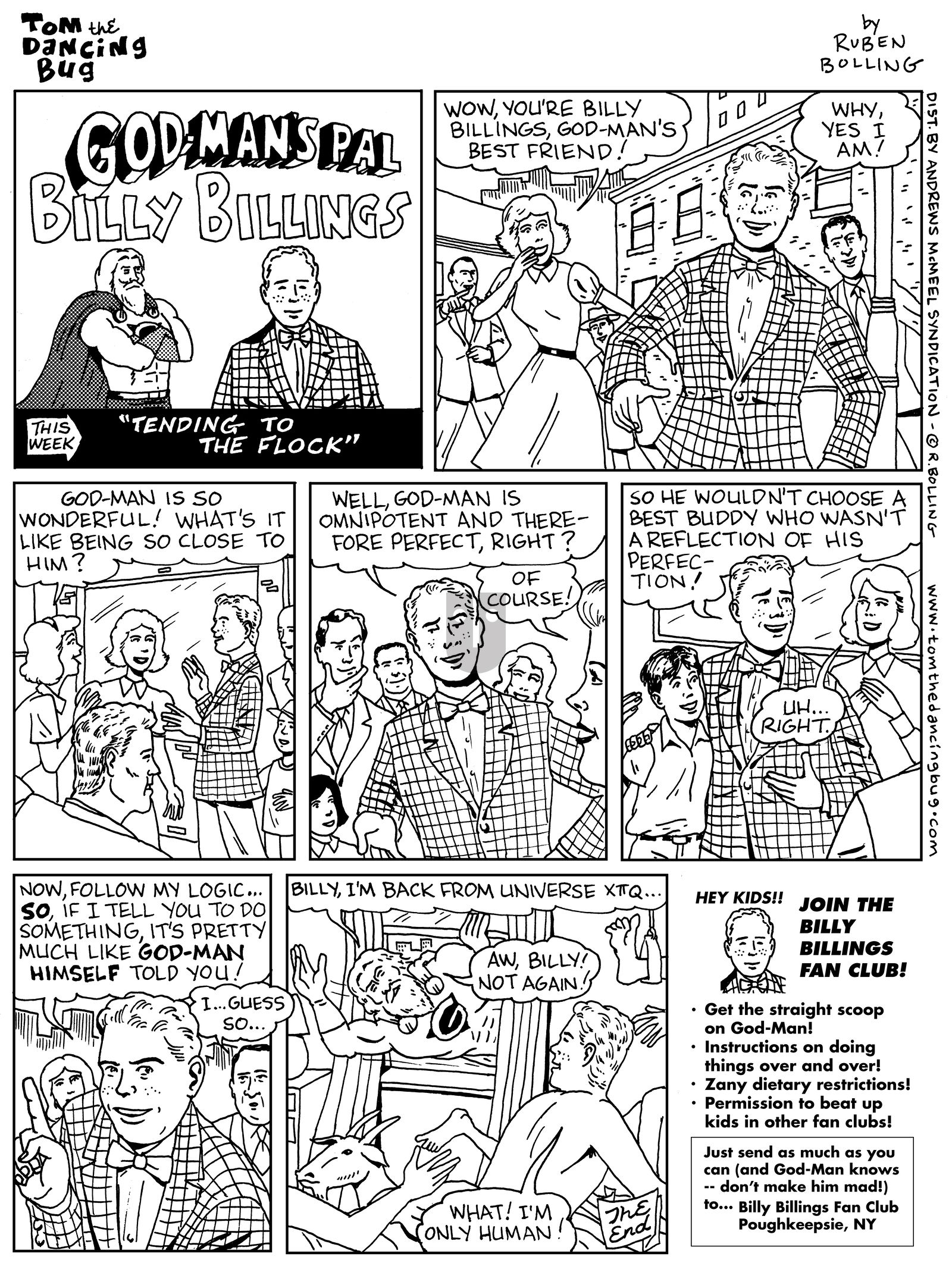 Tom the Dancing Bug - Monday August 31, 2020 Comic Strip