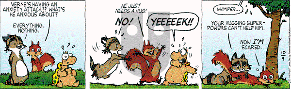 Over the Hedge on Tuesday October 9, 2018 Comic Strip
