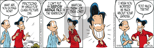 Baldo on Thursday October 20, 2016 Comic Strip