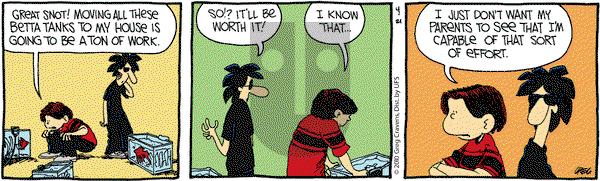 The Buckets on Wednesday April 21, 2010 Comic Strip