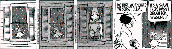 Rose is Rose on Monday October 15, 2001 Comic Strip