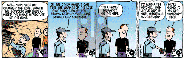 Pooch Cafe on Tuesday September 16, 2008 Comic Strip