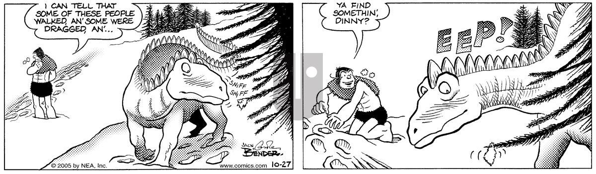 Alley Oop - Thursday October 27, 2005 Comic Strip