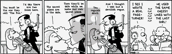FoxTrot on Wednesday January 31, 2001 Comic Strip