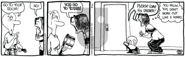 The Buckets on Thursday August 25, 2005 Comic Strip