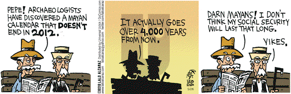 La Cucaracha on Saturday May 26, 2012 Comic Strip
