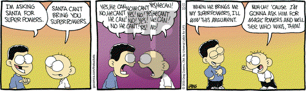 The Buckets on Friday November 20, 2015 Comic Strip