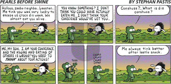Pearls Before Swine on Sunday September 16, 2007 Comic Strip