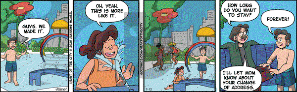 Heart of the City - Saturday July 12, 2025 Comic Strip