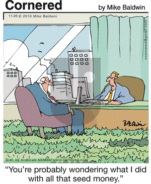 Cornered on Monday November 26, 2018 Comic Strip