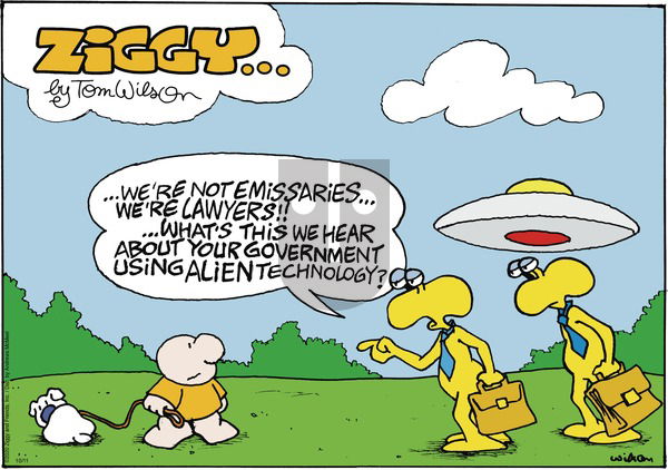 Ziggy on Sunday October 11, 2020 Comic Strip