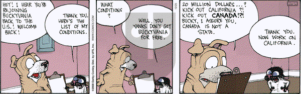 Get Fuzzy on Thursday December 25, 2008 Comic Strip