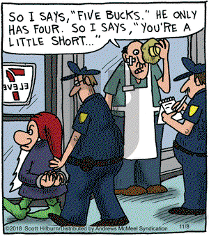 The Argyle Sweater on Thursday November 8, 2018 Comic Strip