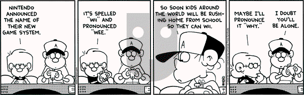 FoxTrot on Tuesday May 9, 2006 Comic Strip