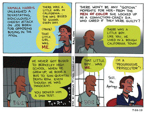 Ted Rall on Wednesday July 24, 2019 Comic Strip