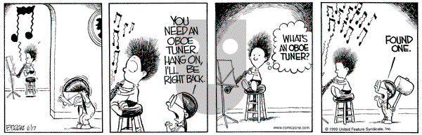 Grand Avenue on Thursday June 17, 1999 Comic Strip