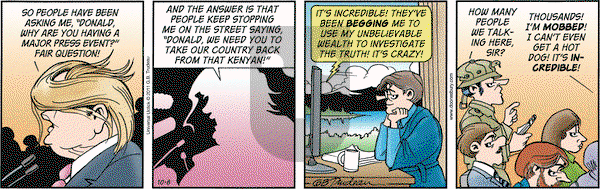 Doonesbury on Tuesday October 8, 2013 Comic Strip