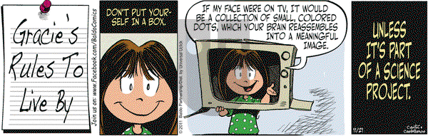 Baldo - Monday November 21, 2011 Comic Strip