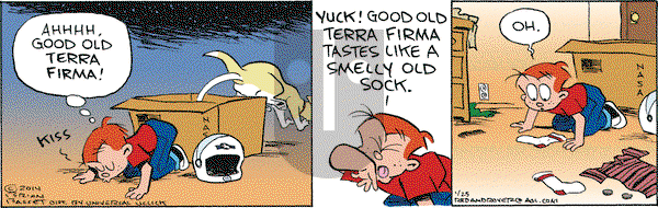 Red and Rover on Saturday January 25, 2014 Comic Strip