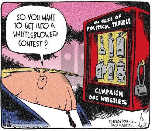 Tom Toles on Tuesday October 15, 2019 Comic Strip