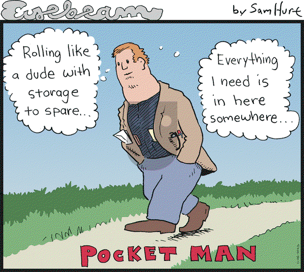Eyebeam on Monday November 6, 2023 Comic Strip