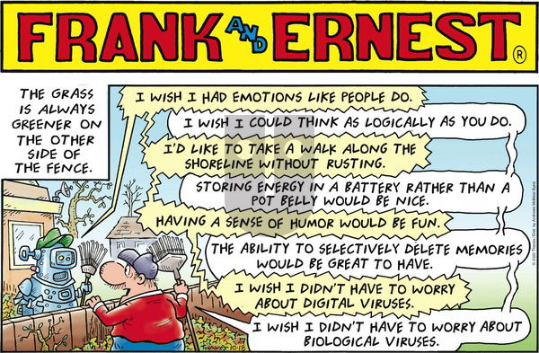 Frank and Ernest on Sunday October 18, 2020 Comic Strip