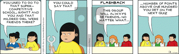 Nancy - Saturday January 25, 2025 Comic Strip