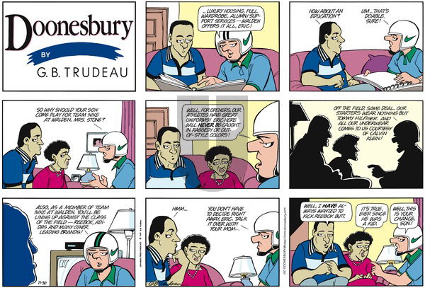 Doonesbury on Sunday November 30, 1997 Comic Strip