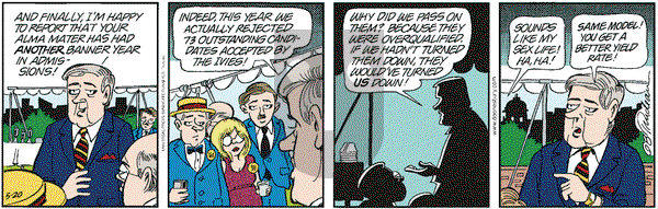 Doonesbury on Monday May 20, 2002 Comic Strip