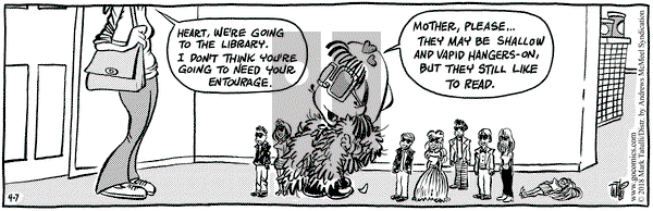 Heart of the City on Saturday April 7, 2018 Comic Strip