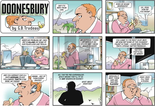 Doonesbury on Sunday August 9, 2009 Comic Strip