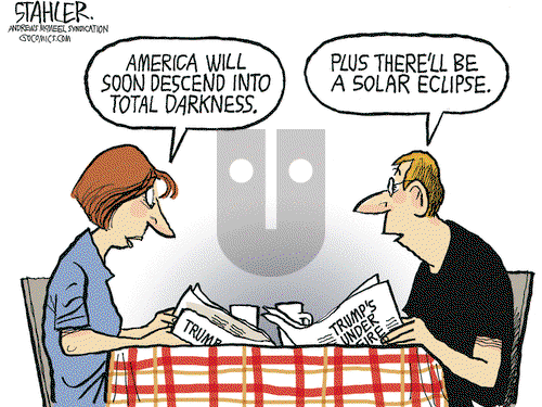 Jeff Stahler on Thursday August 17, 2017 Comic Strip