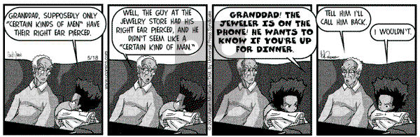 The Boondocks on Wednesday December 19, 2012 Comic Strip