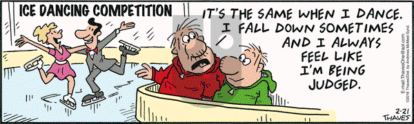 Frank and Ernest on Wednesday February 21, 2018 Comic Strip