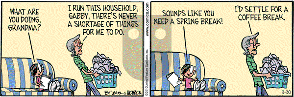 Grand Avenue on Tuesday March 30, 2010 Comic Strip