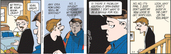 Doonesbury - Tuesday January 1, 2008 Comic Strip