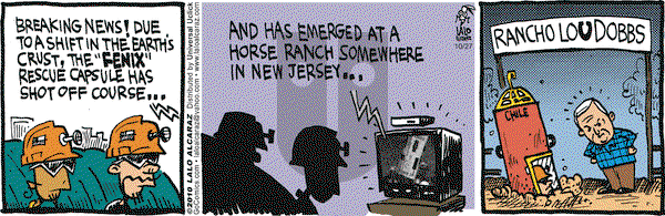 La Cucaracha on Wednesday October 27, 2010 Comic Strip