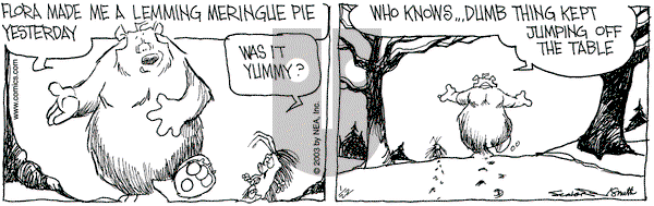 The Grizzwells on Wednesday January 22, 2003 Comic Strip