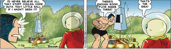 Alley Oop on Tuesday November 29, 2016 Comic Strip