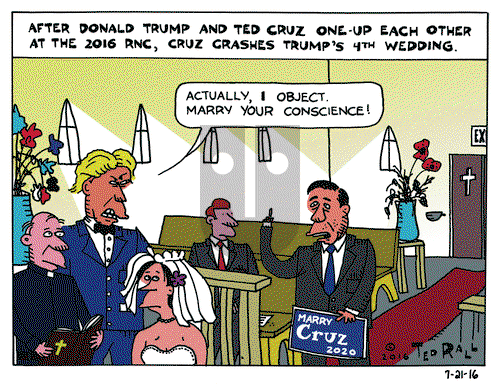 Ted Rall on Thursday July 21, 2016 Comic Strip