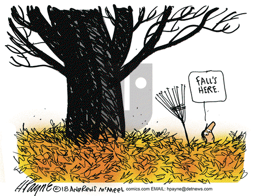 Henry Payne on Monday October 8, 2018 Comic Strip