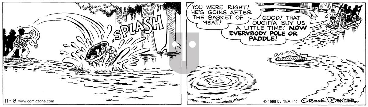 Alley Oop - Wednesday November 18, 1998 Comic Strip