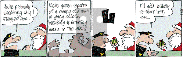 The Knight Life on Monday December 24, 2012 Comic Strip