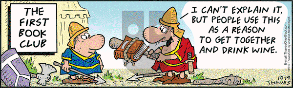 Frank and Ernest on Monday October 14, 2019 Comic Strip