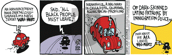 La Cucaracha on Saturday April 3, 2010 Comic Strip