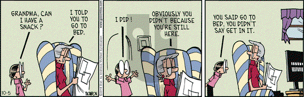 Grand Avenue on Friday October 5, 2018 Comic Strip