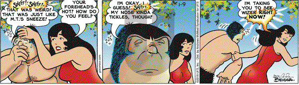Alley Oop on Tuesday January 9, 2018 Comic Strip