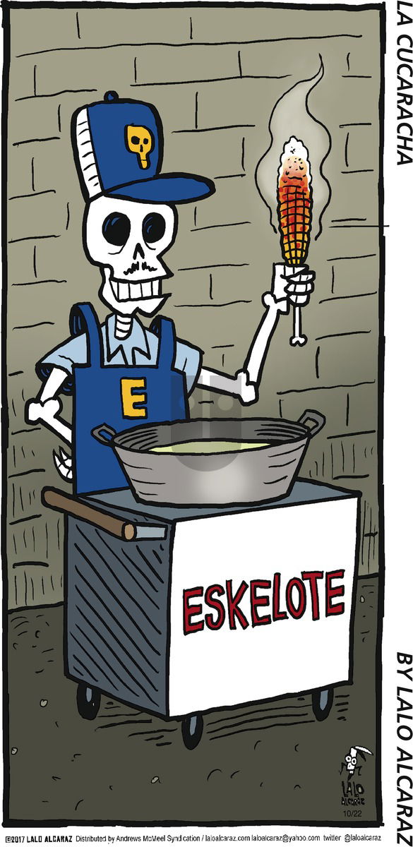 La Cucaracha on Sunday October 22, 2017 Comic Strip