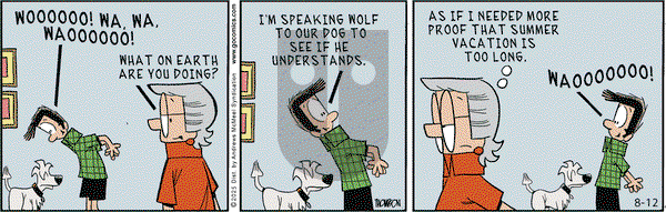 Grand Avenue on Tuesday August 12, 2025 Comic Strip